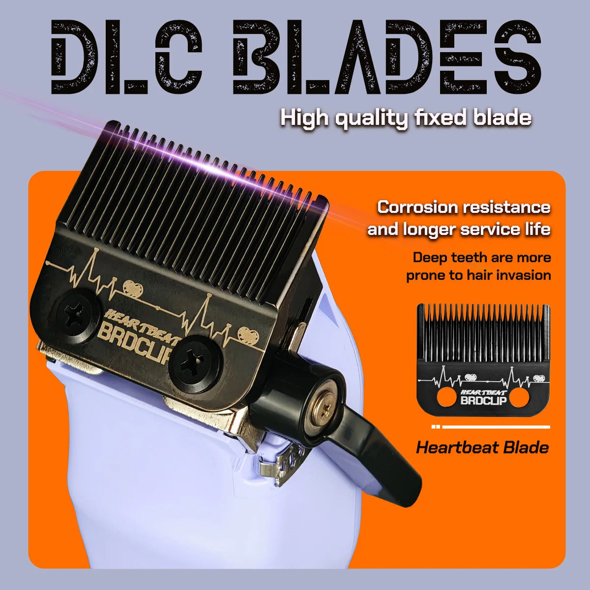 New Professional Barber Kit Hair Clipper BRDCL