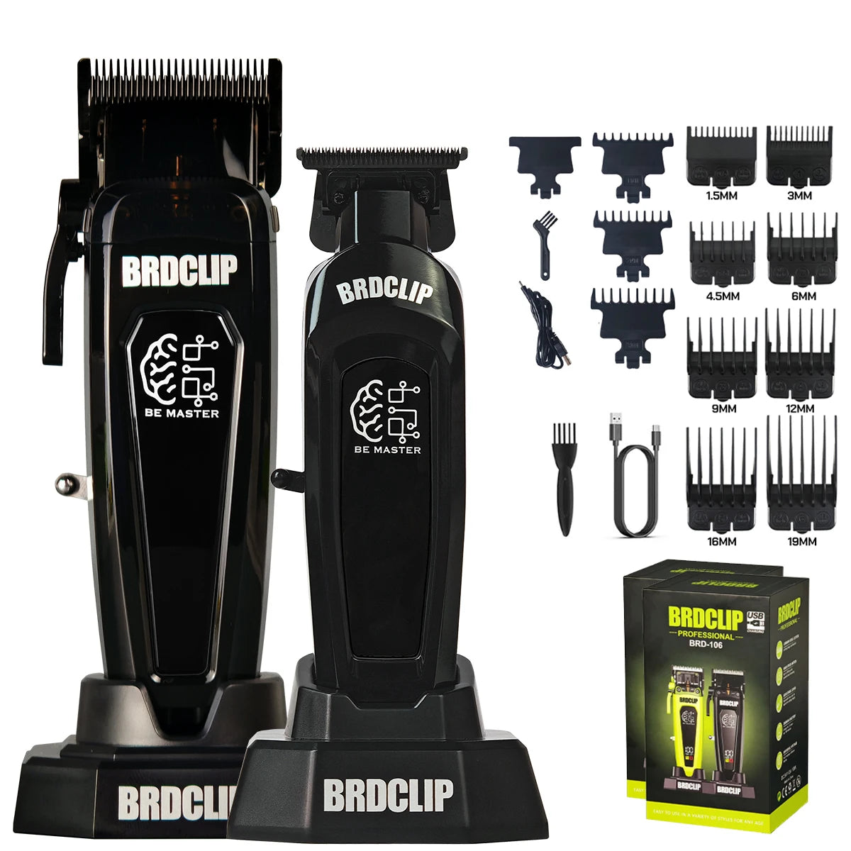 BRD FADE Clipper Professional Men's Hair Line Up Trimmer