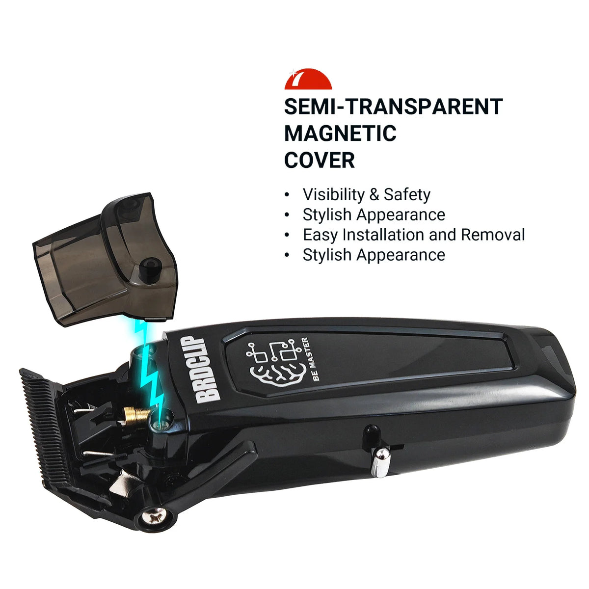 BRDCLIP BRD-106 7500RPM Professional Men's Hair Clipper