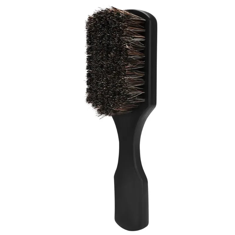 Barber Men Boar Bristles Beard Brush Salon Hair Brush