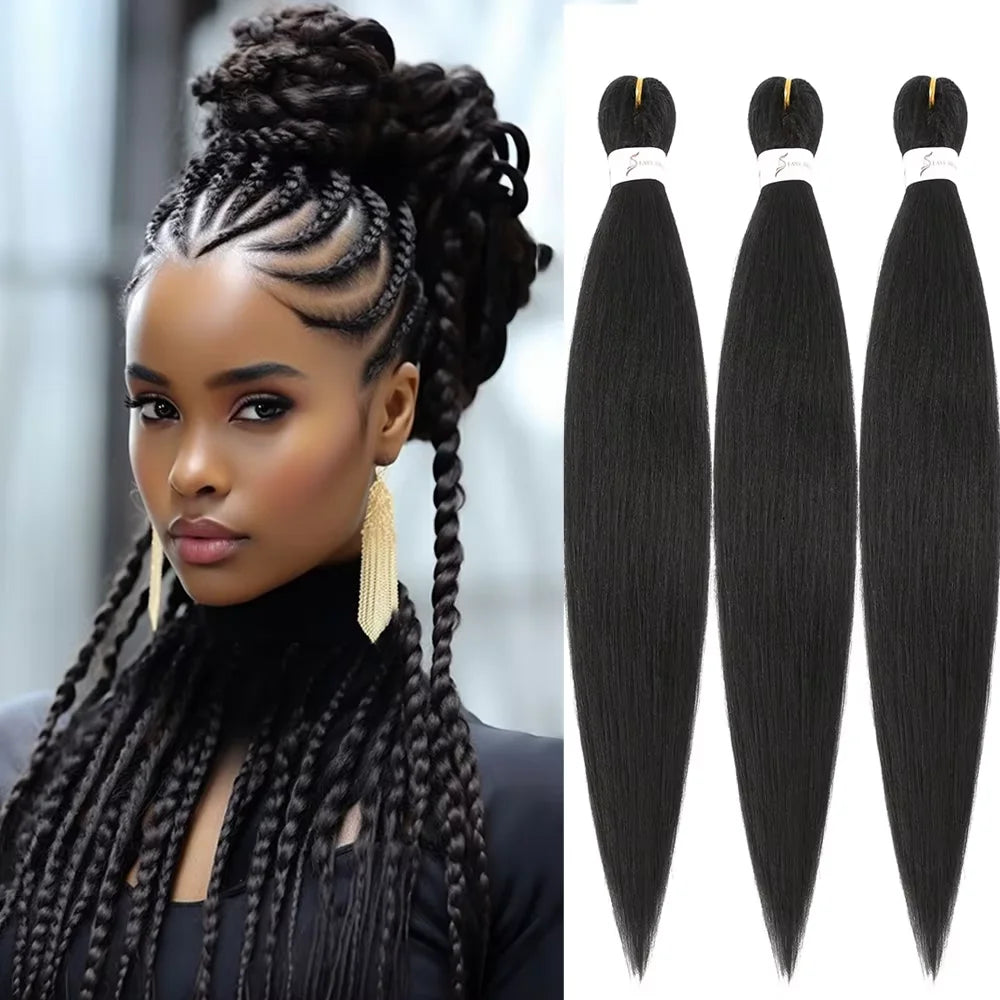 Pre Stretched Braiding hair  Bundle