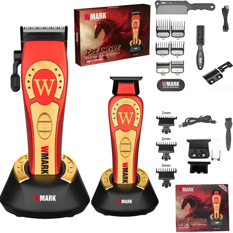 WMARK NG-8030/8230 Men's Professional Hair Clipper 9000