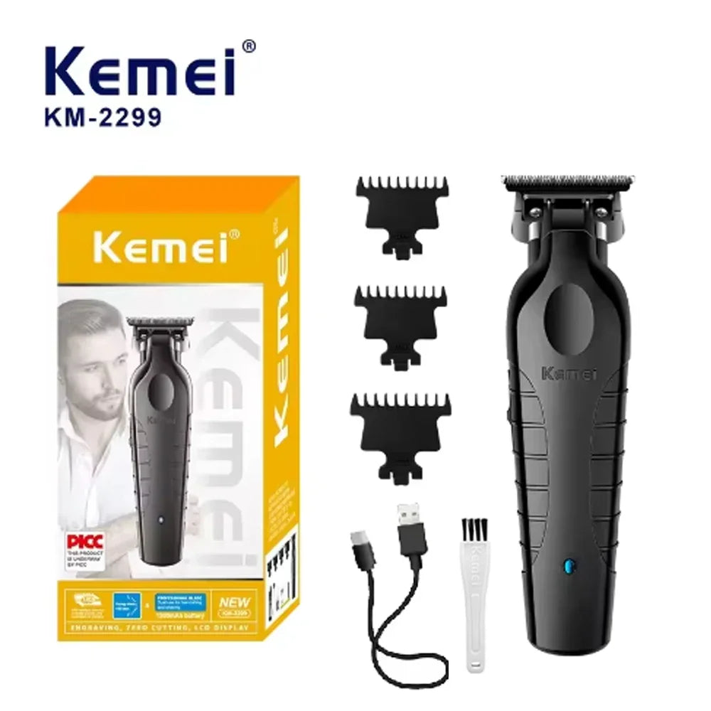 Kemei Hair Clipper Km-809A Electric Hair Trimmer Machine Professional Hair Cutting Machine Clipper for Men