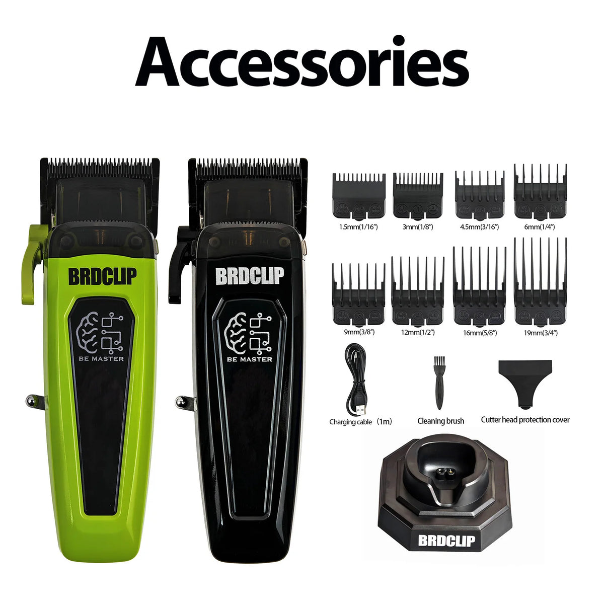 BRD FADE Clipper Professional Men's Hair Line Up Trimmer