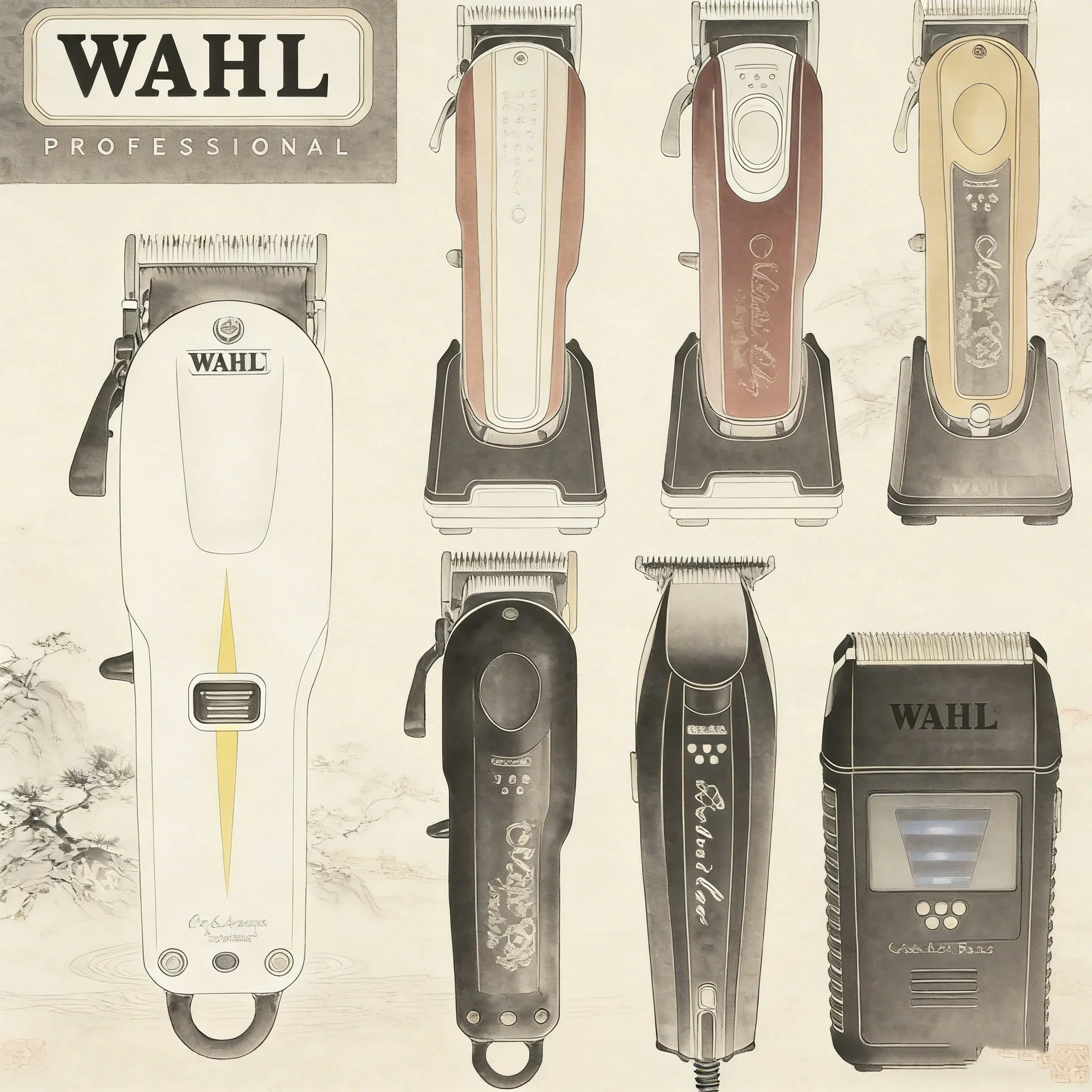 original Professional Wahl Hair Clippers