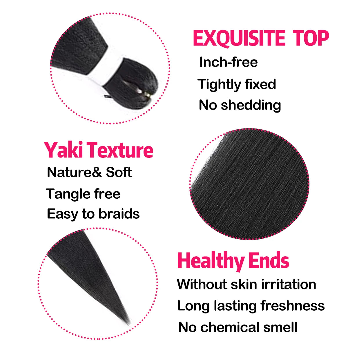 Pre Stretched Braiding hair  Bundle