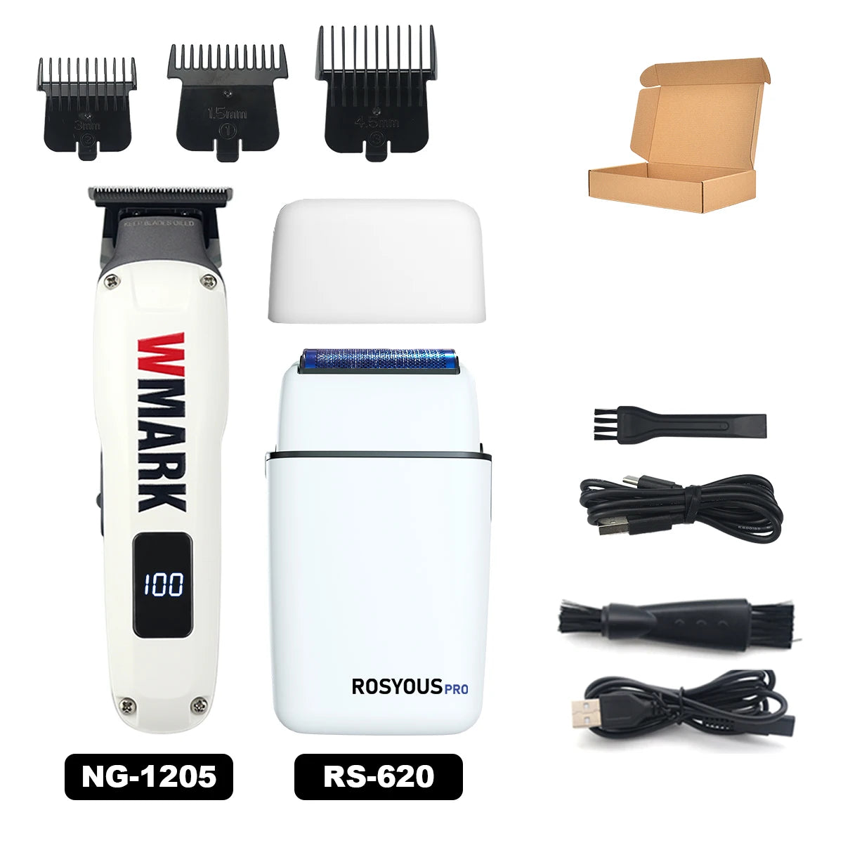WMARK NG-1205 Hair Trimmer   Professional Barber