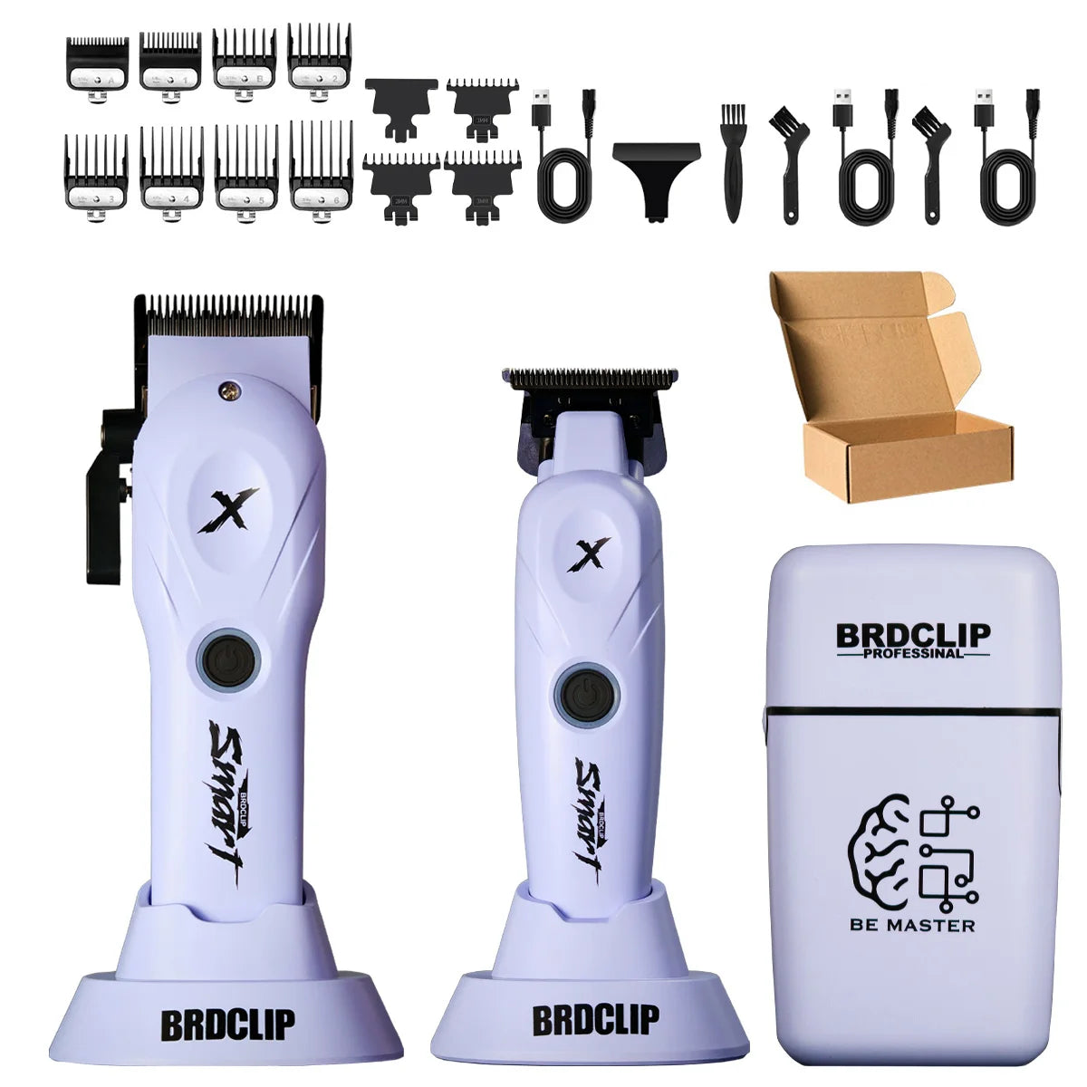 New Professional Barber Kit Hair Clipper BRDCL