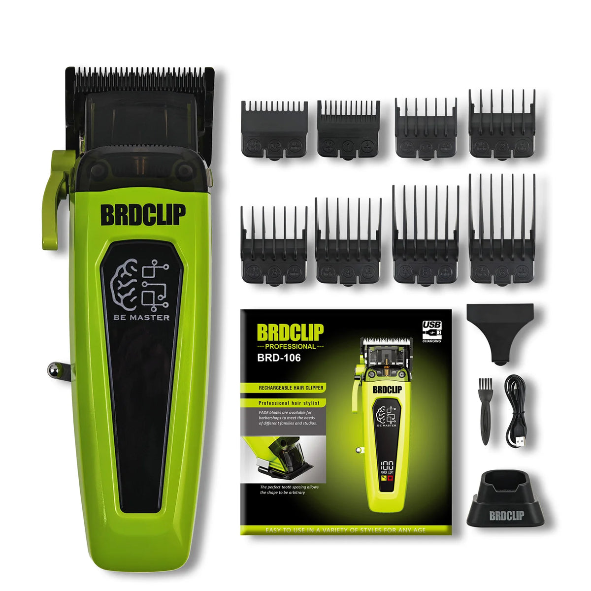 BRDCLIP BRD-106 7500RPM Professional Men's Hair Clipper