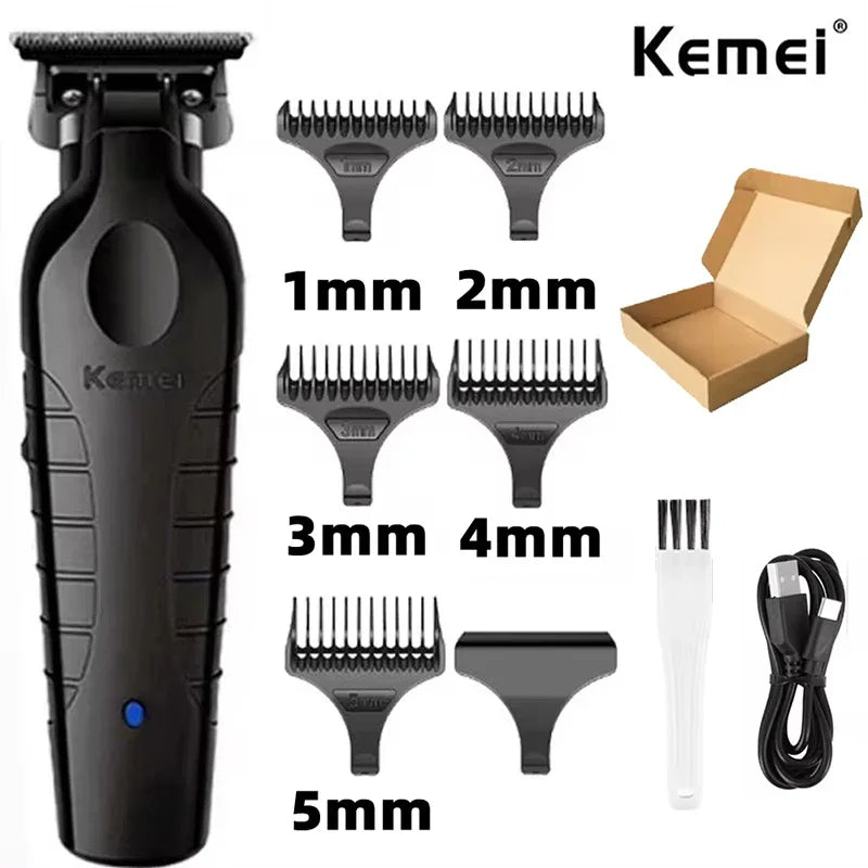 Kemei Hair Clipper Km-809A Electric Hair Trimmer Machine Professional Hair Cutting Machine Clipper for Men