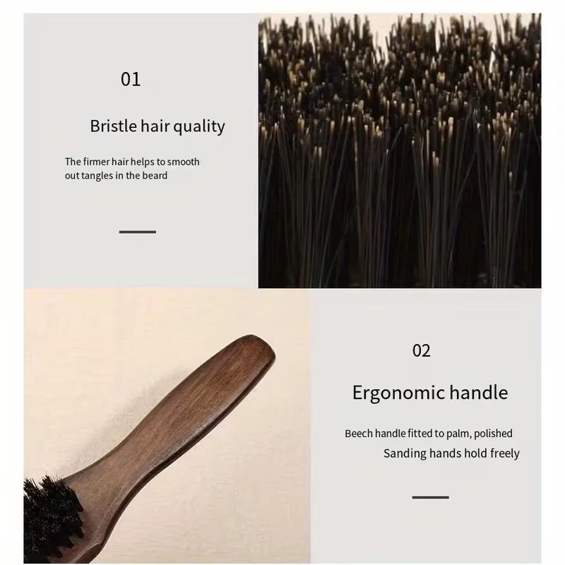 Boar Bristle Hair Brush