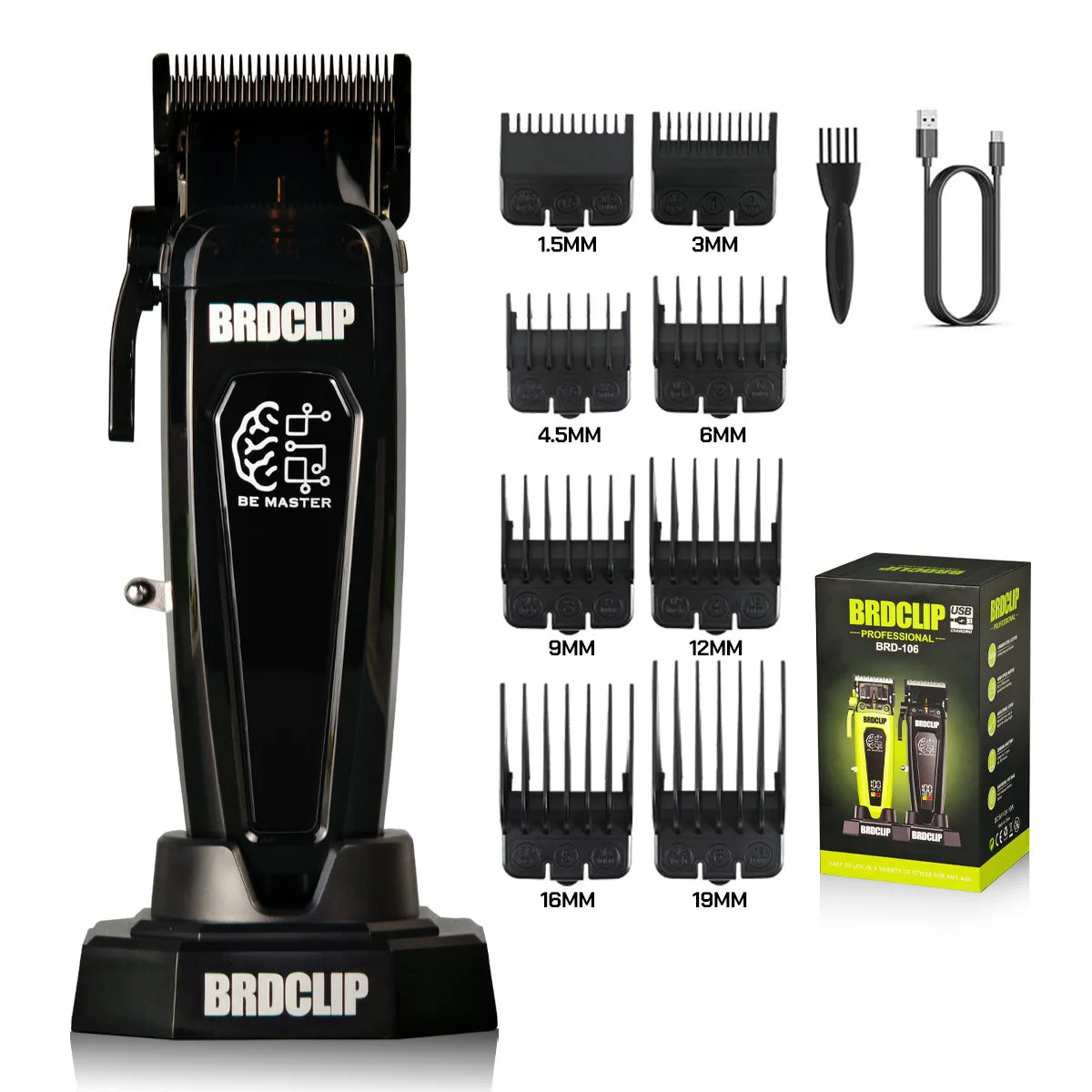 BRD FADE Clipper Professional Men's Hair Line Up Trimmer