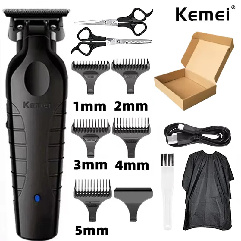 Kemei Hair Clipper Km-809A Electric Hair Trimmer Machine Professional Hair Cutting Machine Clipper for Men