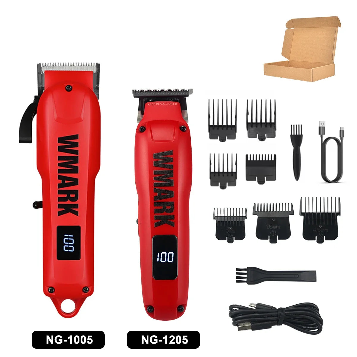 WMARK NG-1205 Hair Trimmer   Professional Barber