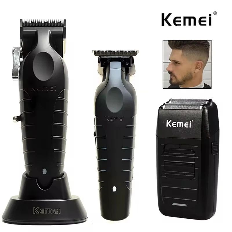 Kemei KM- Shaver Hair Trimmer Machine Professional Hair Cutting Machine