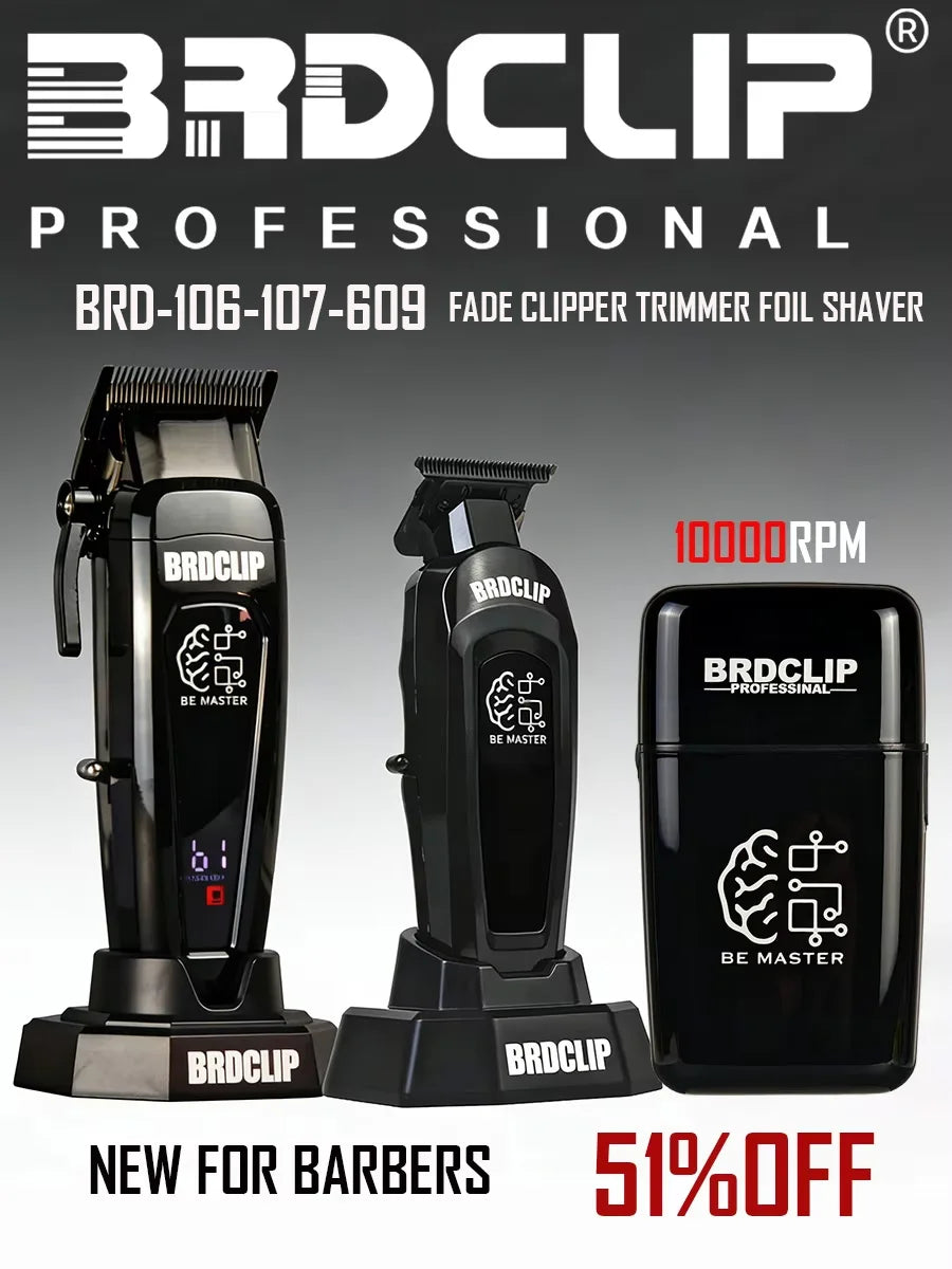 BRD FADE Clipper Professional Men's Hair Line Up Trimmer