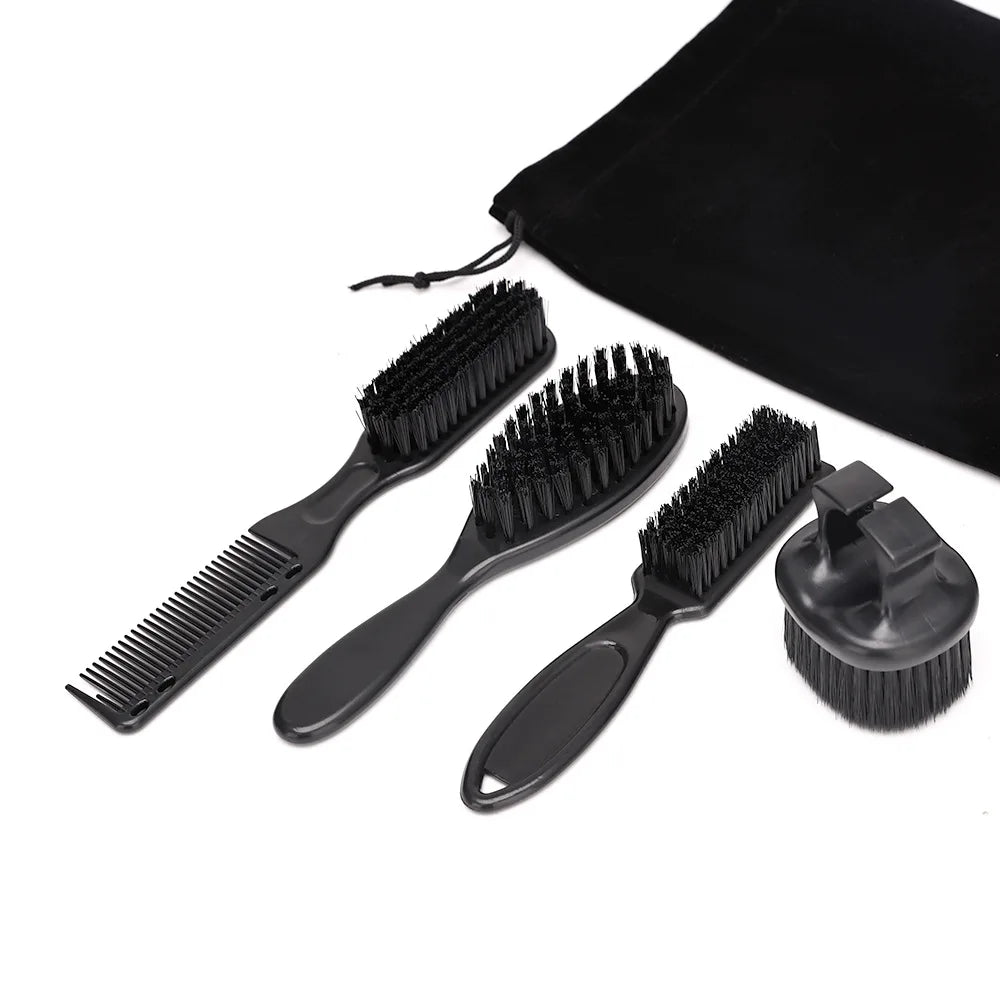 4Pcs Barber Hairdressing Soft