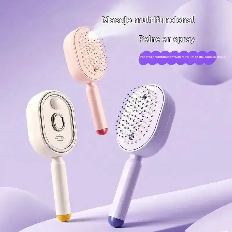 Electric Spray Hair Brush