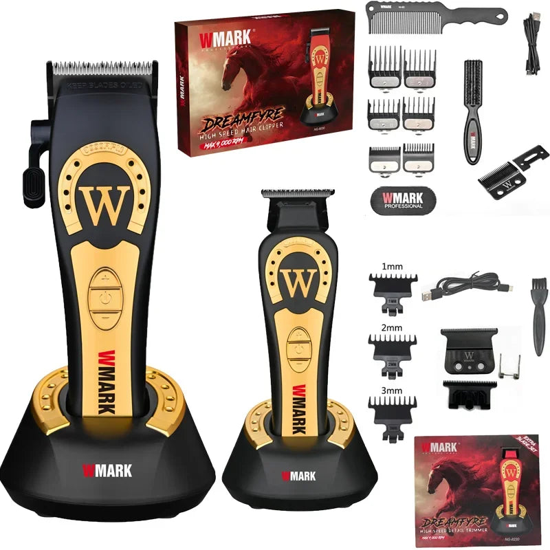 WMARK NG-8030/8230 Men's Professional Hair Clipper 9000
