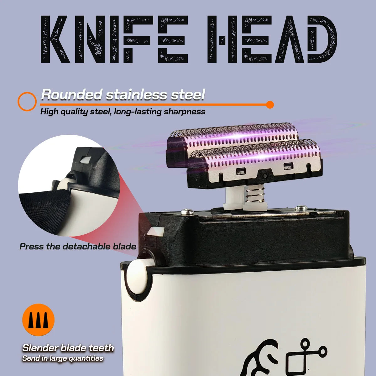 BRD FADE Clipper Professional Men's Hair Line Up Trimmer