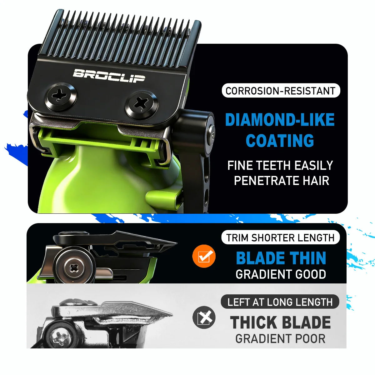 Clipper KiShaver Hair Trimmer Machine Professional Hair Cutting Machine