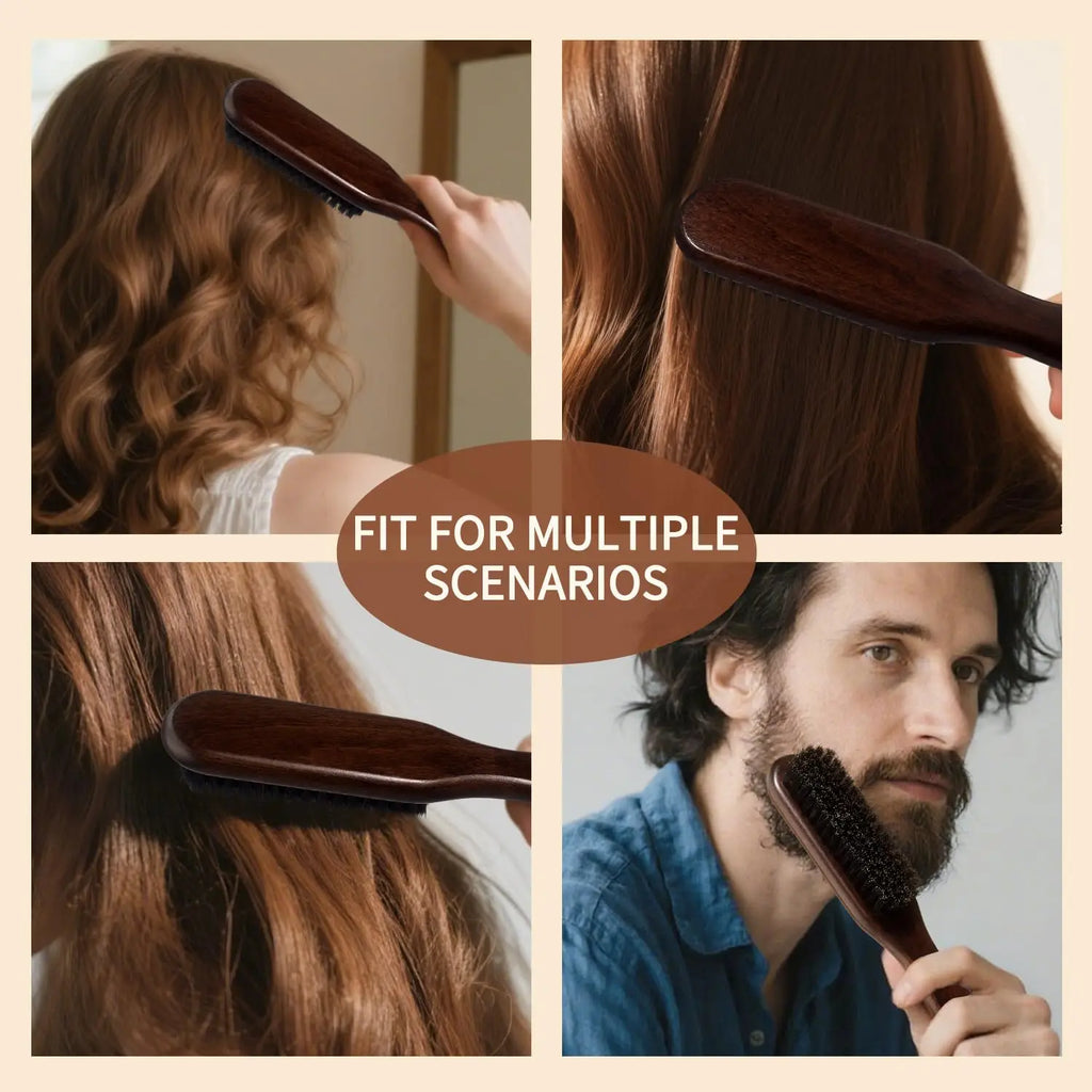 Boar Bristle Hair Brush