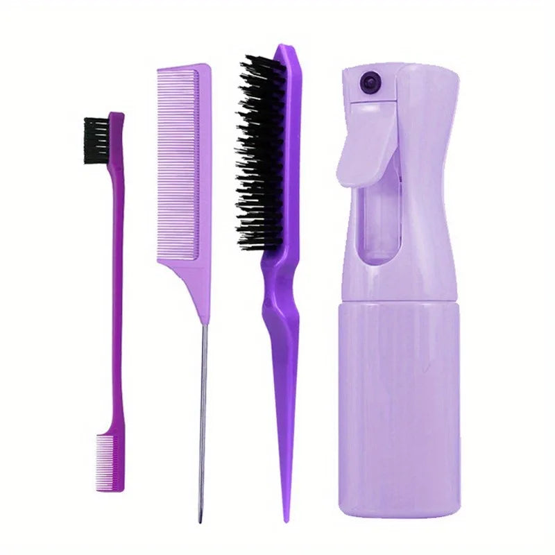 4pcs Hair Cutting Kit Professional Detangli