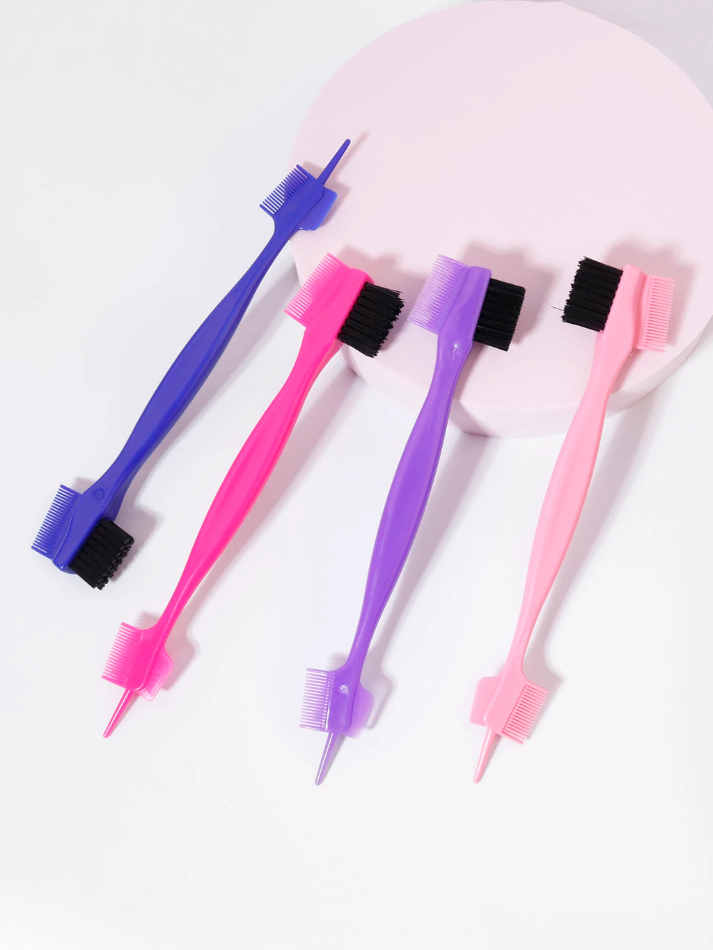 1/4pcs edge control brush comb