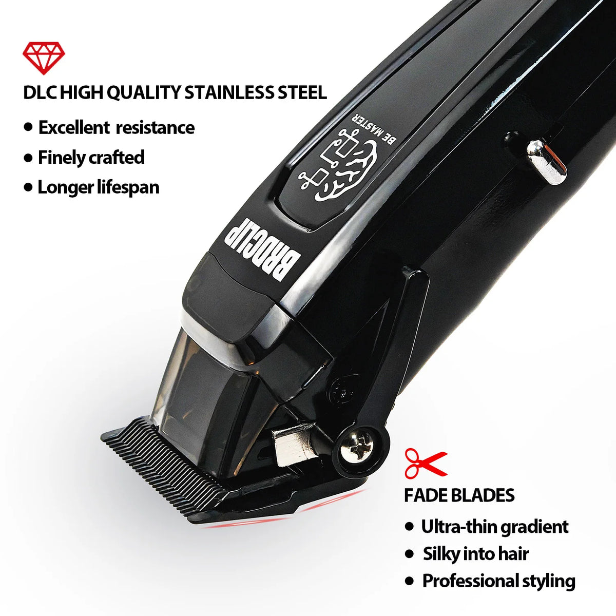 BRDCLIP BRD-106 7500RPM Professional Men's Hair Clipper
