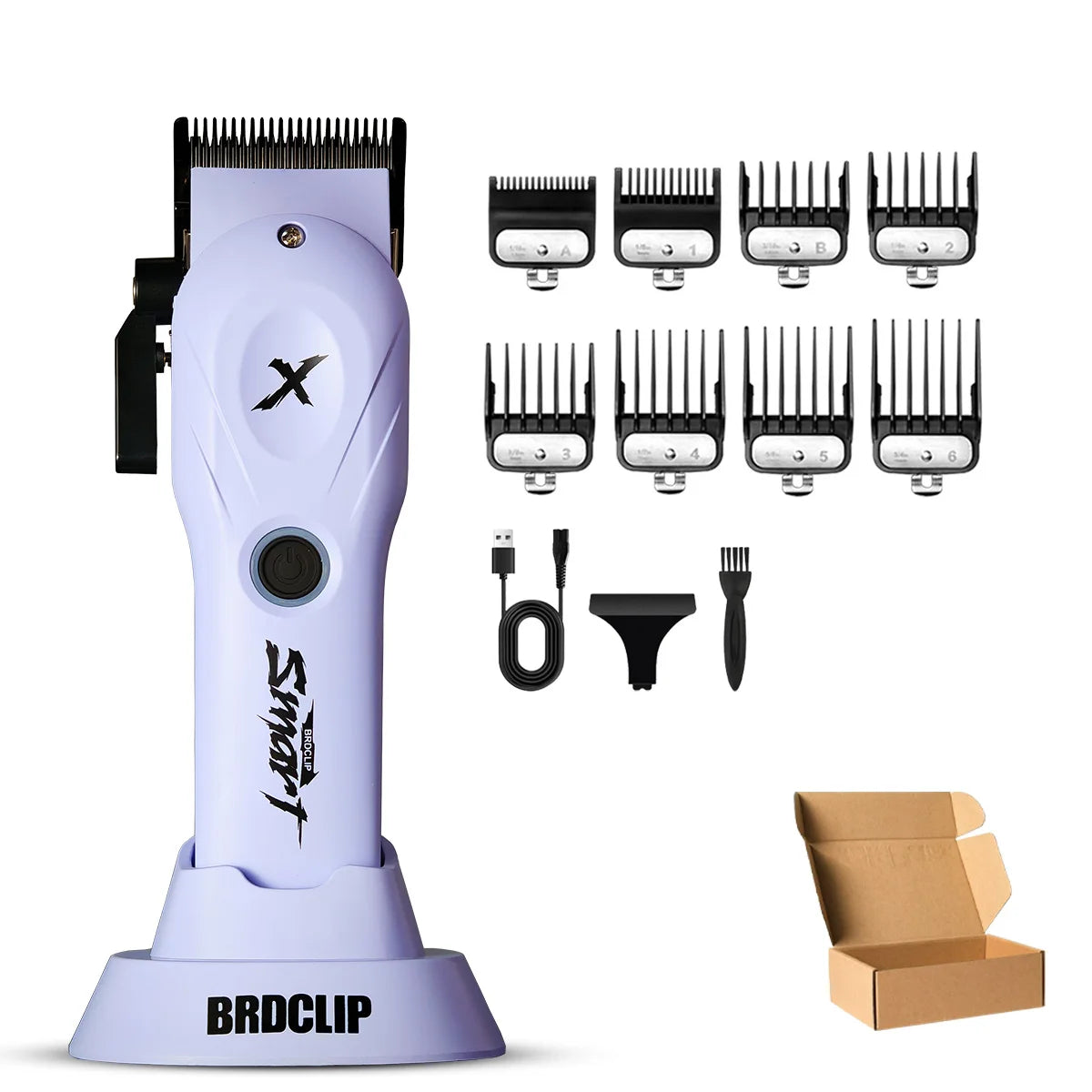 New Professional Barber Kit Hair Clipper BRDCL