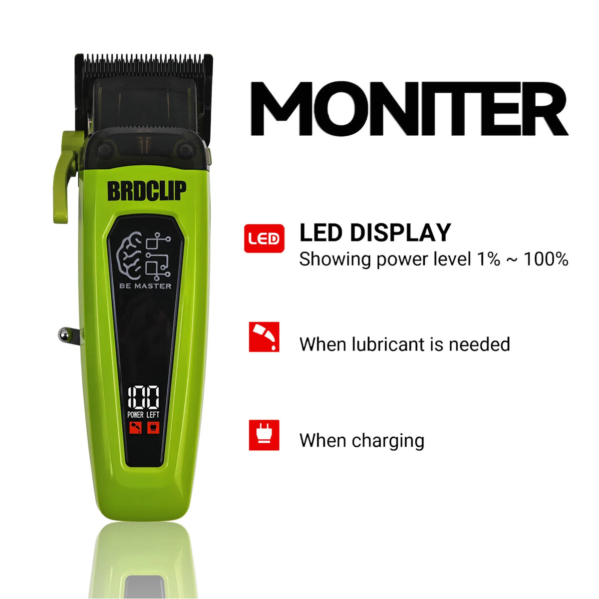 BRD FADE Clipper Professional Men's Hair Line Up Trimmer