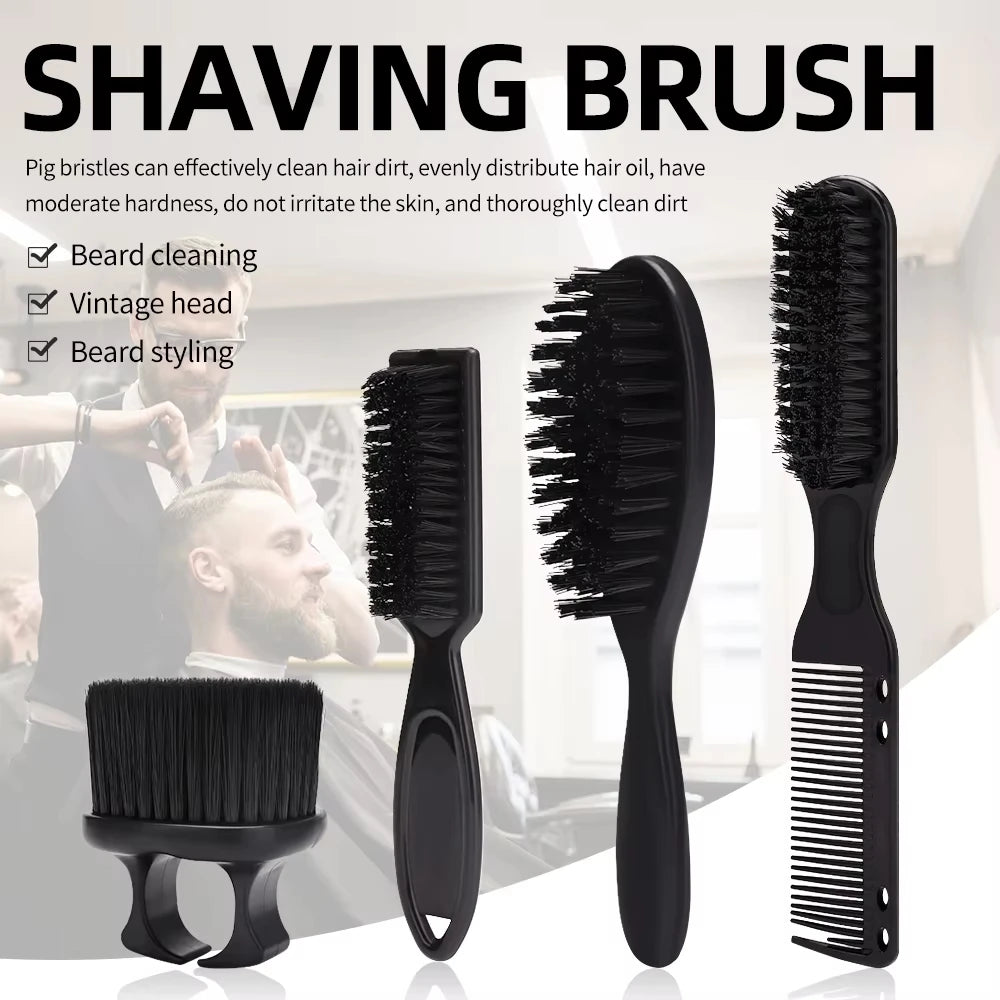 4Pcs Barber Hairdressing Soft